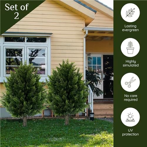 Elegant 165 Artificial Cypress Topiary for Unique Style
