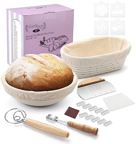 Experience bountiful bread-making with Saint Germain Bakerys premium banneton basket