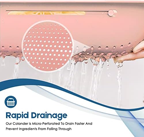 Collapsible Colander for Kitchen