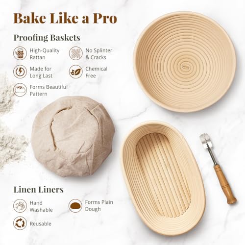 Bavify Sourdough Basket Set