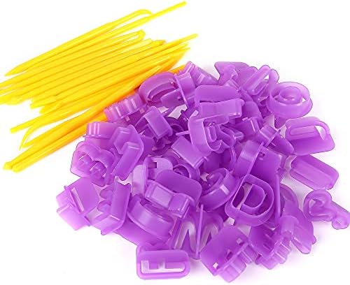 CSPRING 54PC Plastic Alphabet Cookie Cutters for Decoration