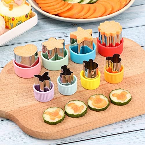 Set of 12 Sandwich Vegetable Cutters