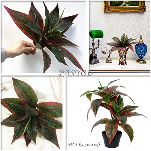 Realistic artificial agave plants