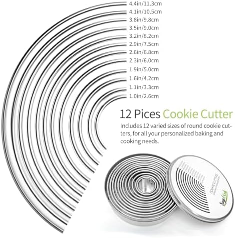 Bake Perfectly with the Circle Biscuit Cutter Set