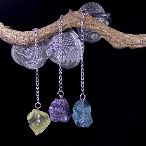 Healing Crystal Pendant Theory Nature CollectionLoose Tea Steper