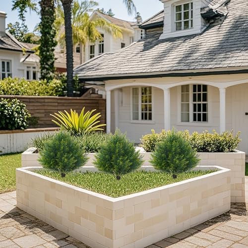 Artificial Cedar Topiary Tree for Front Porch or Garden