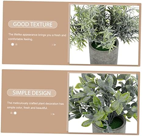 Levemolo Realistic Artificial Plant Bonsai 3-Pack