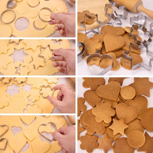 Bring Joy to Baking with 12 Unique Metal Cookie Cutters