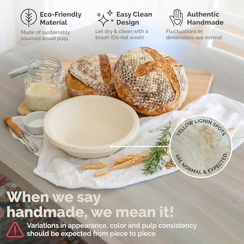 Bulka Sourdough Proofing Basket 1kg Capacity