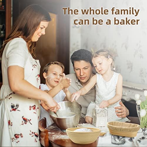 Sourdough Bread Proofing Basket Beginner Kit