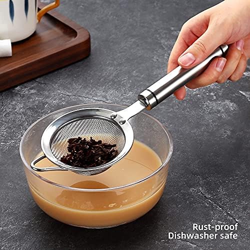 Sunwukin Stainless Steel Colander with Handle