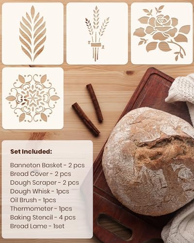Eco-Friendly Sourdough Bread Baking Set