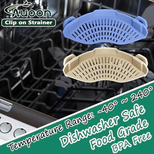 Efficient Quick-Draining Clip-On Strainer