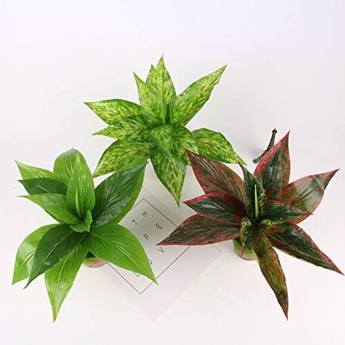 CATTREE Red Fake Plants 2-Pack