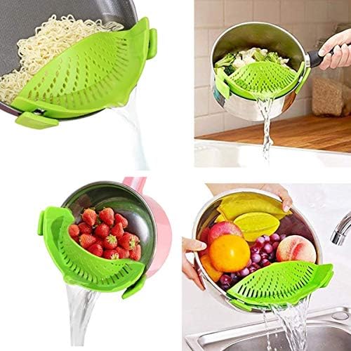 Compact Silicone Colander for Pots Pans