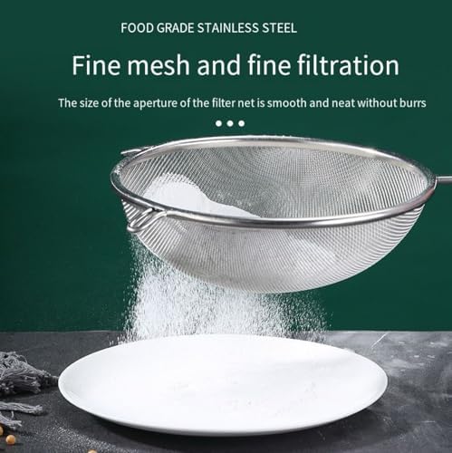 Revolutionary stainless steel spider strainer 20cm heat-resistant quick cooking easy to use