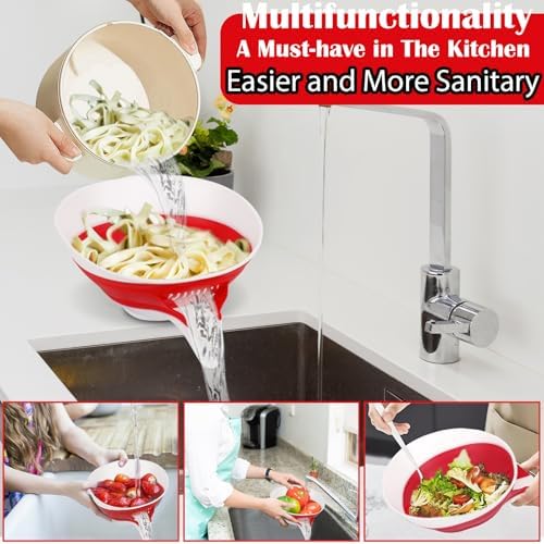 Top Choice Kitchen Essential - 10-in-1 Multifunctional Drain Basket
