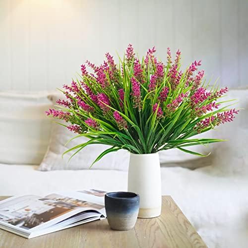 Agusbagli 24 Bundles Artificial Grass Plants