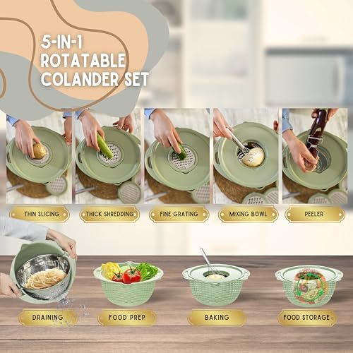 4-in-1 Kitchen Colander Set