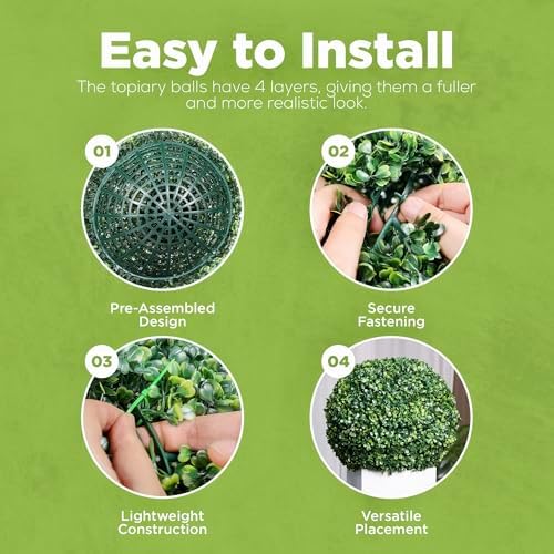 Stackable Boxwood Beauty - 2-Pack