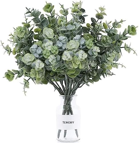 NURCIX Fake Eucalyptus Bouquet