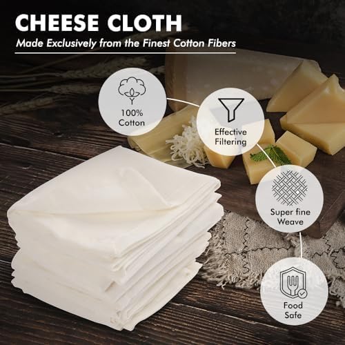 Urban Villa 6 Pcs Cheese Cloths