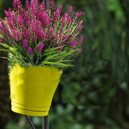 12 Bundles Fake Fuchsia Monkey Grass