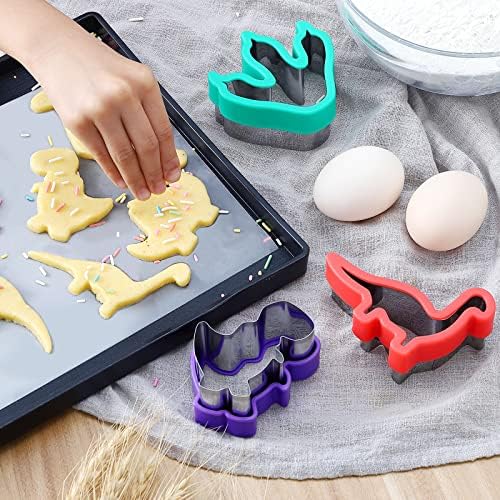Dinosaur-Themed 8-Piece Cookie Cutter Set