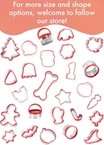 3-Piece Round Cookie Cutters Set