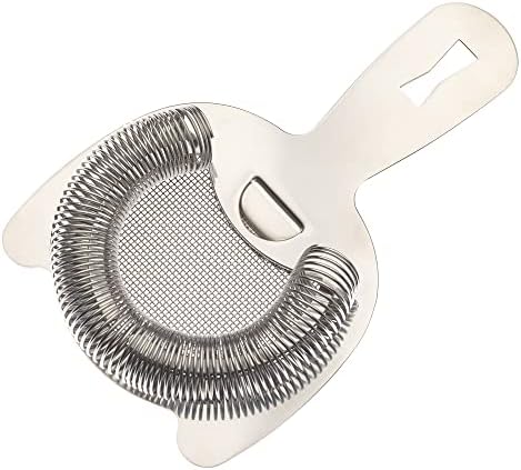 Barfly Fine Mesh Spring Strainer Stainless Steel