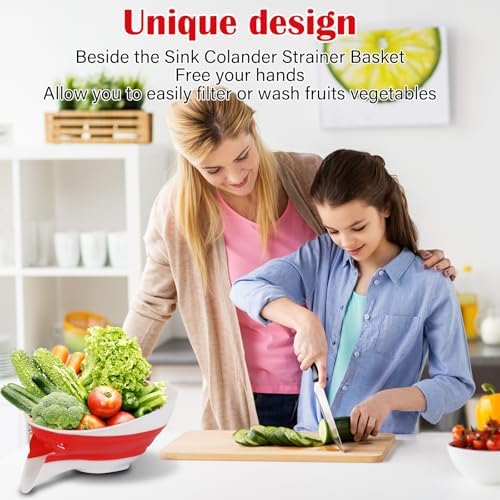 Top Choice Kitchen Essential - 10-in-1 Multifunctional Drain Basket