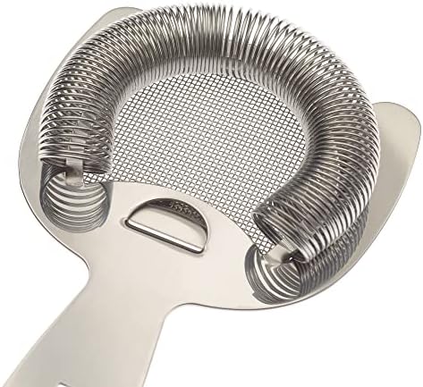 Barfly Fine Mesh Spring Strainer Stainless Steel