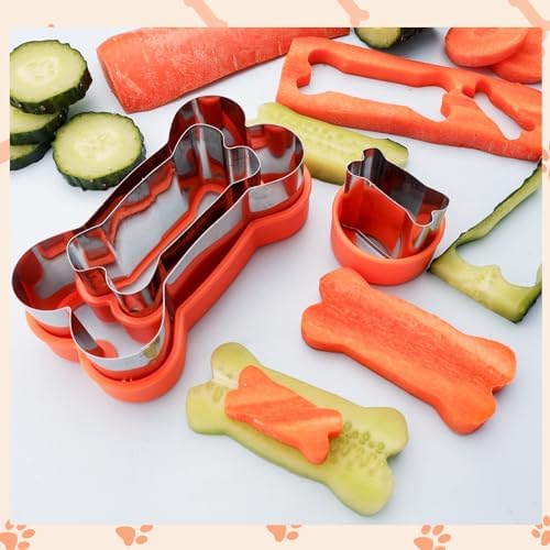 HiHITAOO Dog Cookie Cutters Set 3 Piece