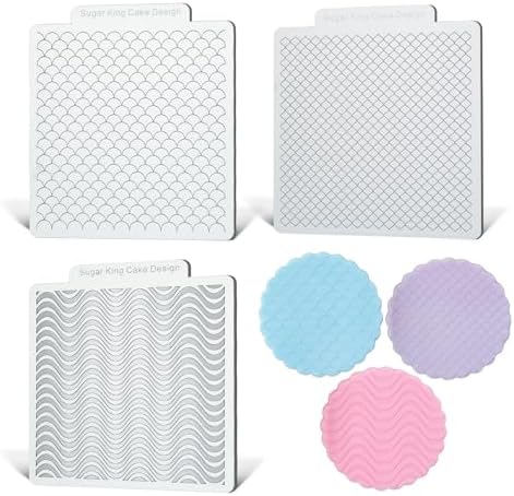 Craft Your Perfect Biscuit Toll with KALAIEN 3-Pack Embosser Set