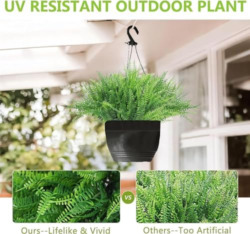 RJDJ Pinkgentle Ferns Arrangement for Outdoors