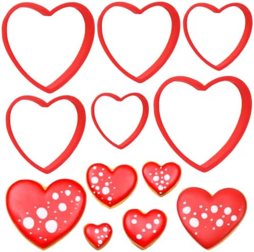 Valentines Day Heart Cookie Cutter Set