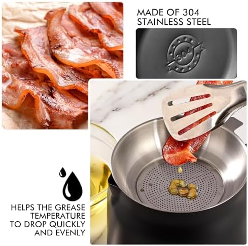 Pure Oil Frequenter 2 in 1 Oil Strainer Deep Fryer