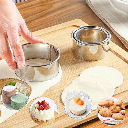 Sturdy Stainless Steel Cookie Cutters 3PC Set