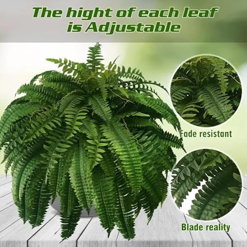 RJDJ Pinkgentle Ferns Arrangement for Outdoors