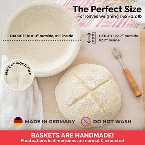 Bulka Sourdough Proofing Basket 1kg Capacity