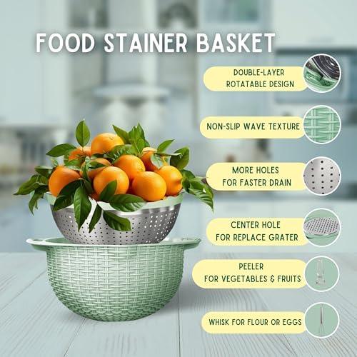 4-in-1 Kitchen Colander Set
