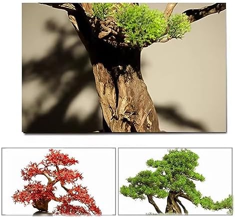 Gray Fake Bonsai Tree for Home Decor