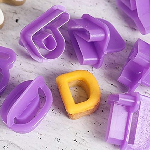 BlingKingdom 40pcs Alphabet Cookie Cutters Set