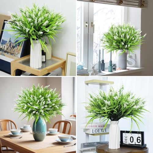 Ouddy Decor 24 Artificial Flowers Outdoor Use