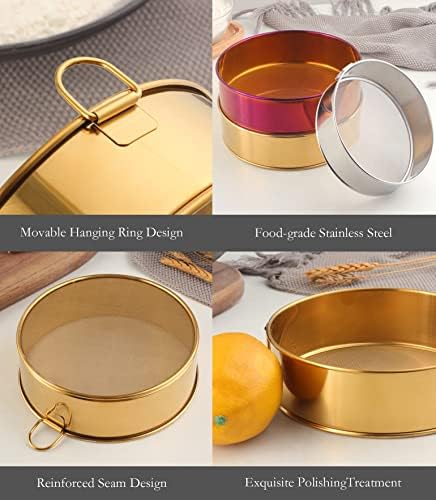 Stainless Steel Baking Sifter Set