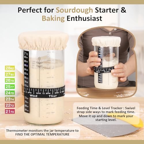 Sourdough Starter Kit for Baking Enthusiasts Complete Home Baking Supplies