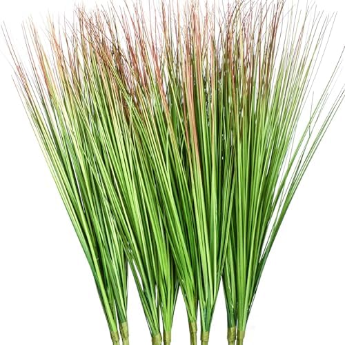27 Artificial Wheat Grass Artificial Onion Grass Artificial Greenery Pack of 8