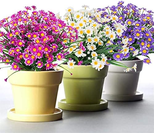 Bloom Bright Outdoor Artificial Daisy Bundle for Weddings Homes