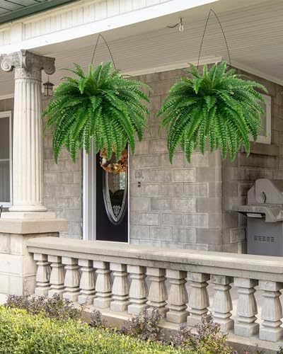 Authentic Fake Boston Fern 88 Branches for Home Decor