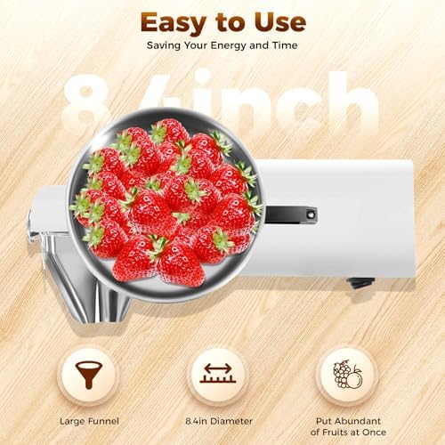 Pure450WPrecision Commercial Grade 110V Tomato Strainer Machine